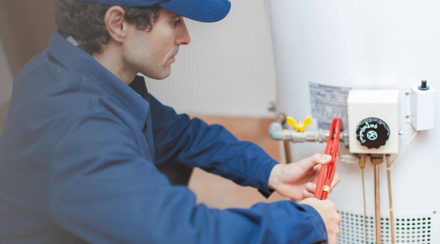 Professional water heater repair in West Point, CA